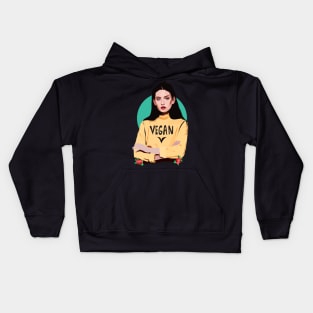 Vegan Chick Kids Hoodie